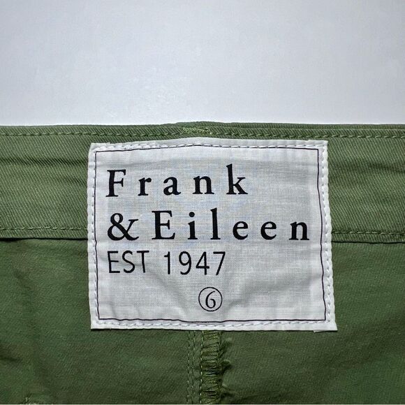 Frank & Eileen Blackstone Utility Pant in Army - Picture 5 of 7